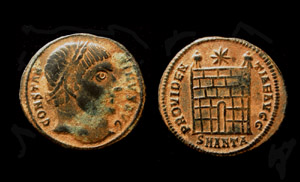 Constantine I, Campgate, Antioch Mint Constantine I, Campgate, Antioch Mint
